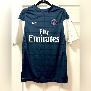 Dri-fit Nike Paris Saint Germain soccer jersey